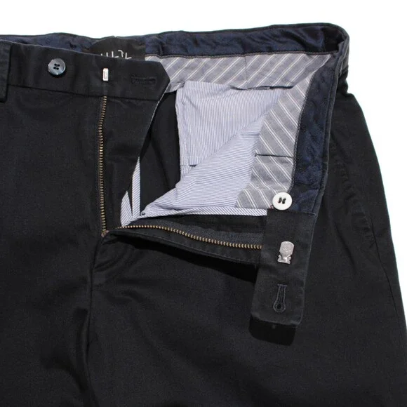 Hiltl NWT Dayne Chinos / Casual Pants Size 34 US Contemporary Fit in Dark Blue